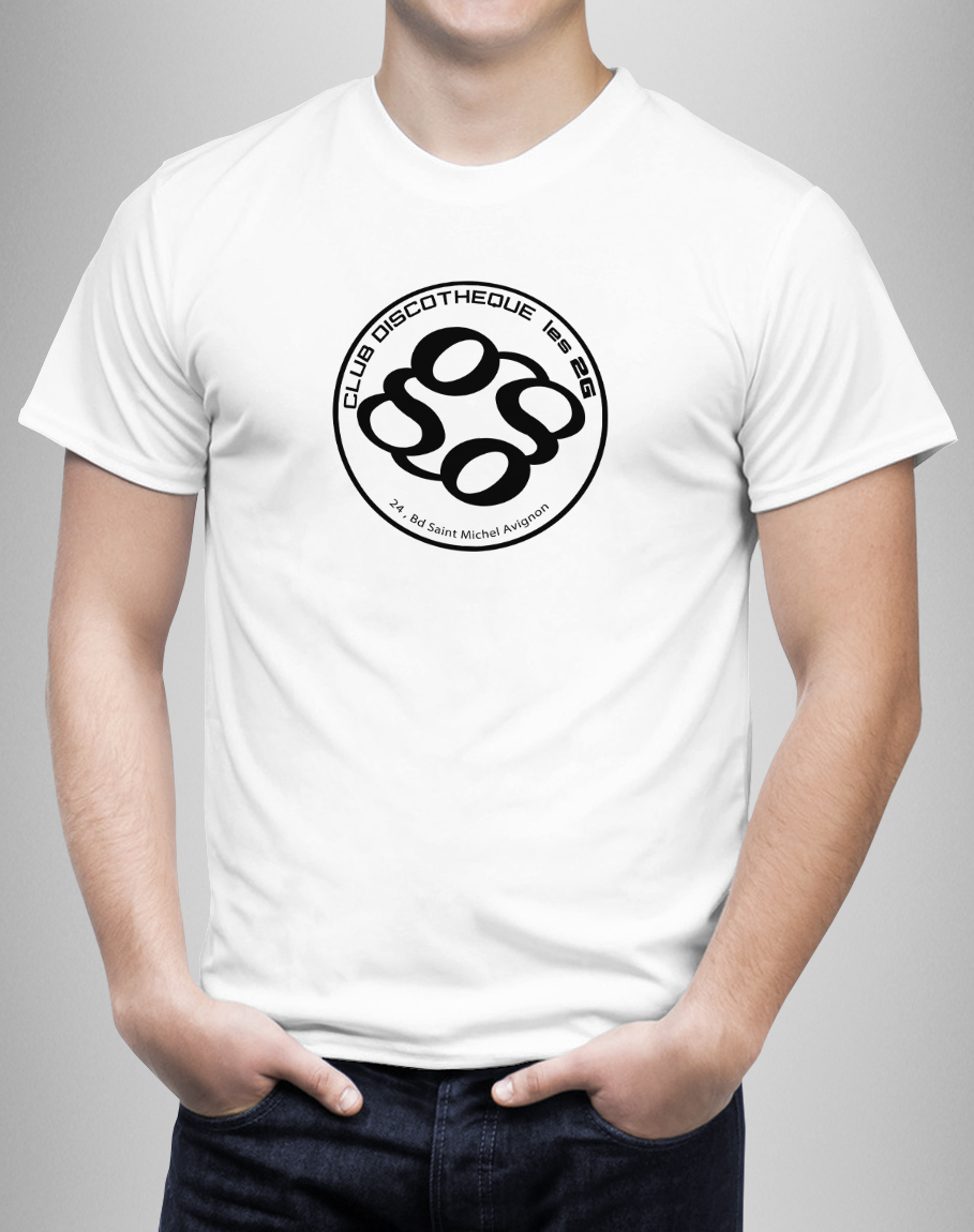 TSHIRT - L - BLANC - 100% Polyester